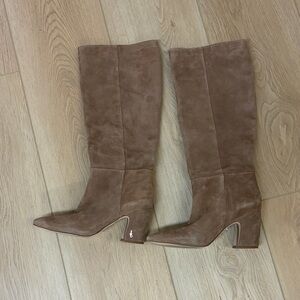Sam Edelman Tan Heeled Boots